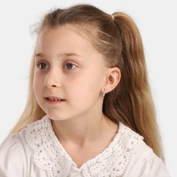 Náušnice dětské s kamenem 333-323-070356