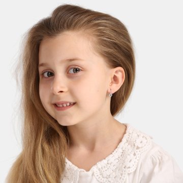 Náušnice dětské s kamenem 333-323-705331