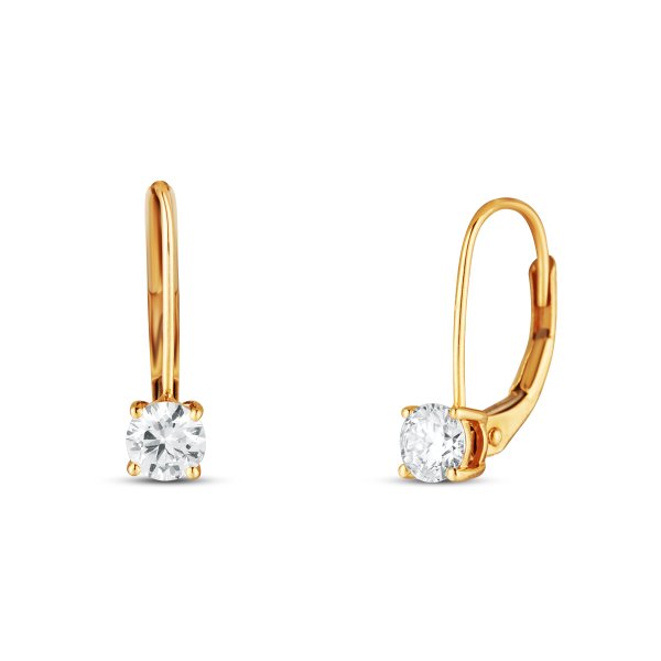Náušnice s laboratorními diamanty 23L-170-PA0018