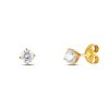 Náušnice s laboratorními diamanty 23L-170-PU0018