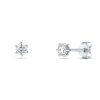 Náušnice s laboratorními diamanty 33L-170-PU0020