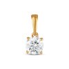 Přívěsek s laboratorními diamanty 24L-170-000018