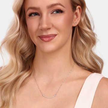 Náhrdelník se syntetickými kameny 176-497-000868-0000